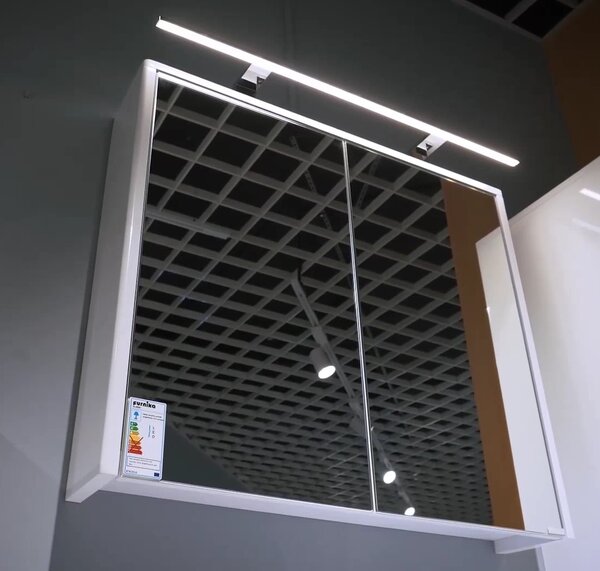 Lavedo Livorno Structure Stone 70 zrcadlová skříňka do koupelny s LED osvětlením