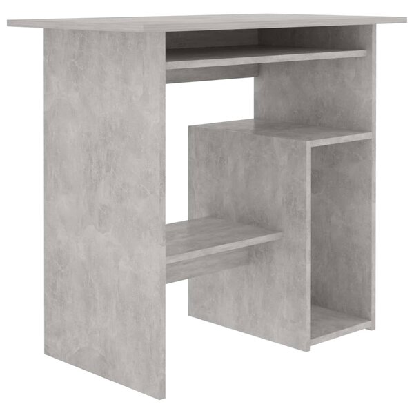 Psací stůl Eadlly - dřevotříska - betonově šedý | 80x45x74 cm