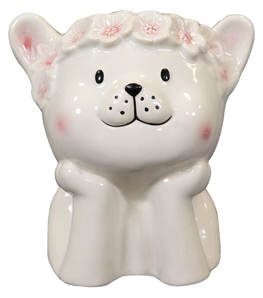 Ter Steege Obal Meow white D9x11 H11