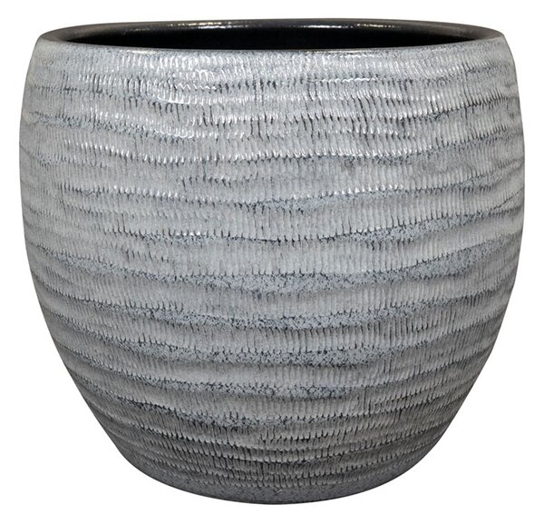 Ter Steege Obal Manuel shiny grey D25 H21