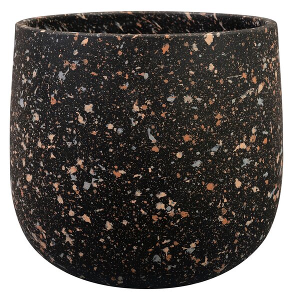Ter Steege Obal Tina terrazo black D23 H22