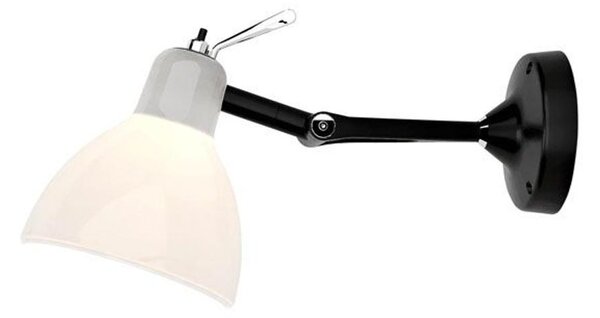Rotaliana - Luxy Glam H0 Nástěnné Svítidlo Lamp/Stropní Lampa Black/Glossy White - Lampemesteren