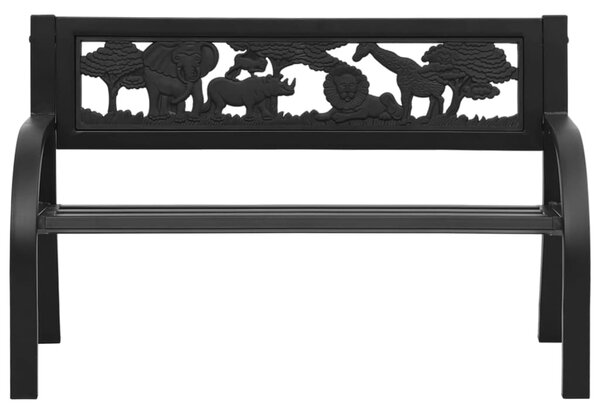 Dětská zahradní lavice 86 cm ocel