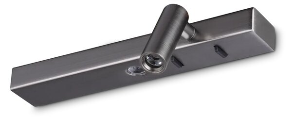 Ideal Lux Nástěnné LED svítidlo BONNE NUIT-2 6,5W, d. 22 cm, CRI90 Barva: Zlatá