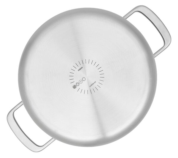 Nerezový kastrol s pokličkou na indukci 5,5 l Lucca 3.0 – FABINI
