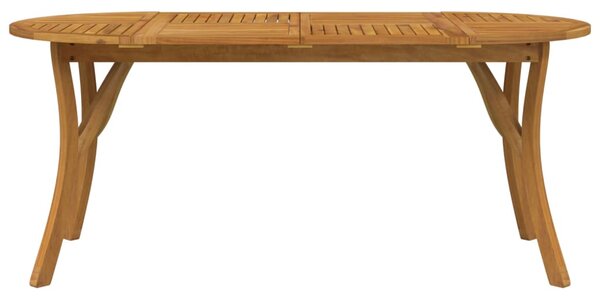 Zahradní stůl 200 x 90 x 75 cm masivní akáciové dřevo
