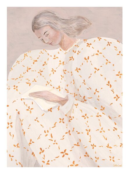Plakát 50x70 cm Secret Notes – Sofia Lind – The Poster Club