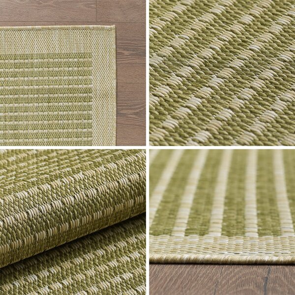 Khaki vnitřní a venkovní běhoun 80x250 cm Giza 1410 – Ayyildiz Carpets
