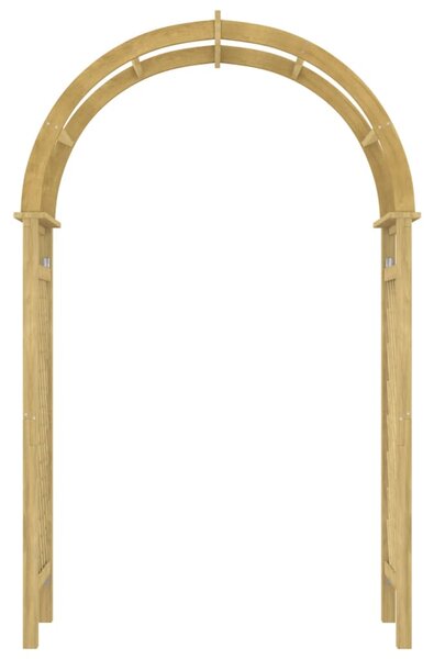 Zahradní oblouk s treláží 141x97x243 cm impregnovaná borovice