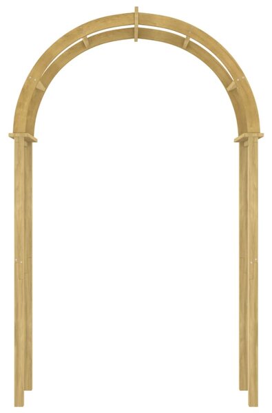 Zahradní oblouk 141x97x243 cm impregnované masivní borové dřevo