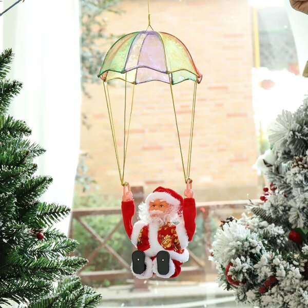 Závěsný Santa Claus na padáku