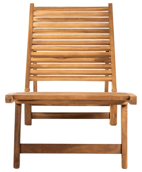 Zahradní lehátko masivní teak