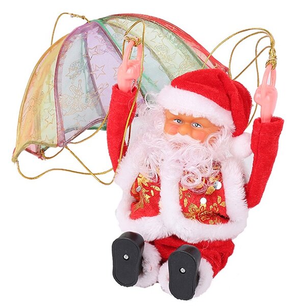 Závěsný Santa Claus na padáku