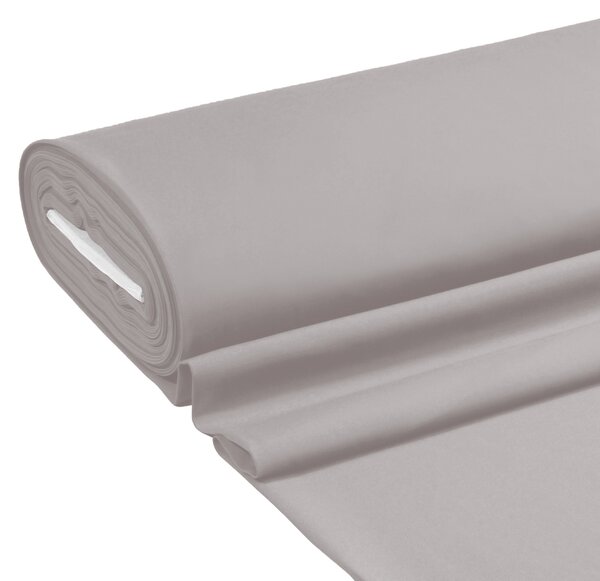 Biante Dekorační oválný ubrus Rongo RG-101 Světle šedý 50x100 cm