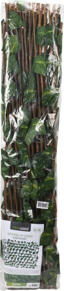 PROGARDEN Zahradní zástěna s umělými listy PROGARDEN 180 x 90 cm KO-CY5910740
