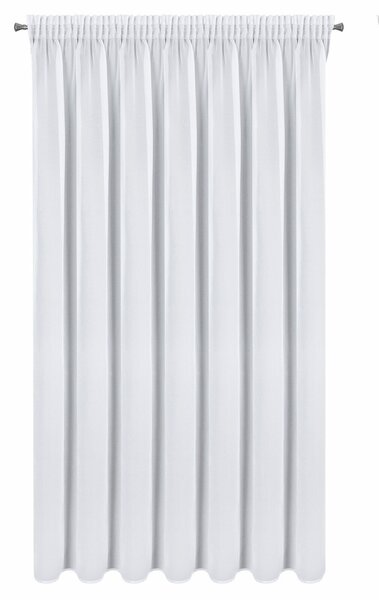ZÁCLONA NA PÁSCE ARLETA 350X270 CM BÍLÁ