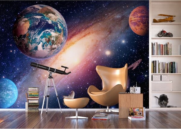 Fototapeta XXL Universe 360 x 270 cm, 4 díly