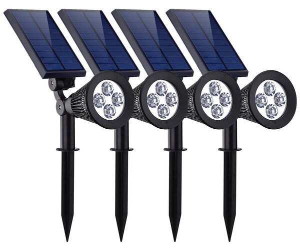 Bezdrátové venkovní osvětlení do země LedSolar iPRO 1W (4 kusy)