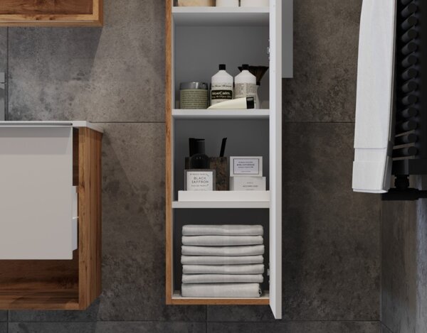 Lavedo Domus 140 vysoká závěsná skříňka do koupelny