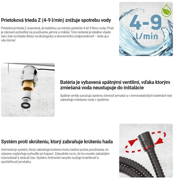 Deante Silia, podomítková bidetová baterie, grafitová, DEA-BQS_D34M