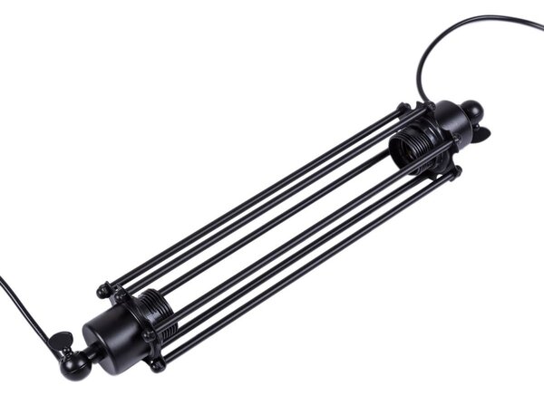 Abigali Retro závěsné svítidlo 1x40 W černá KRH-E27