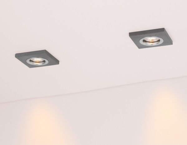 Spot-Light 2515136 - LED Podhledové svítidlo VITAR 1xGU10/5W/230V beton