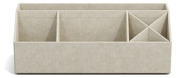 Kartonový organizér na psací potřeby Elisa Canvas Paper Laminate – Bigso