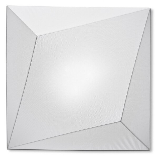 Axolight Ukiyo, stropní/nástěnné svítidlo s bílý textilním povlakem, 3xE27 max. 16W, 110x110cm