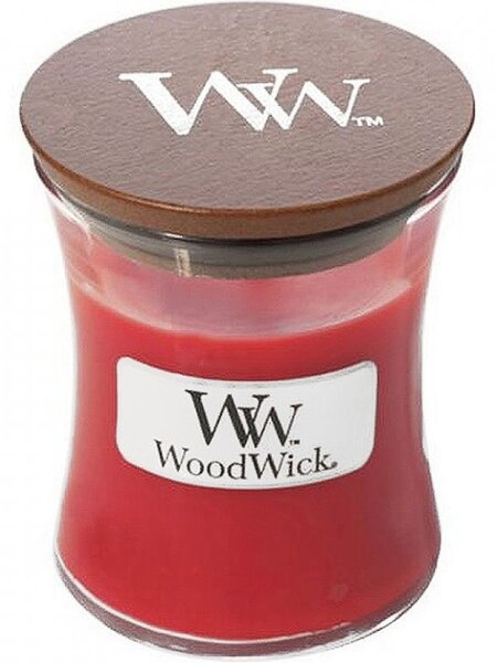 WoodWick Malá vonná svíčka Woodwick, Crimson Berries