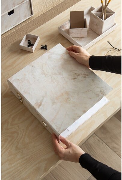 Kartonový organizér na dokumenty Archie Paper Laminate – Bigso