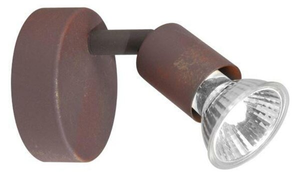 NOVA LUCE bodové svítidlo BASE rezavý kov GU10 1x5W 230V IP20 bez žárovky 662001