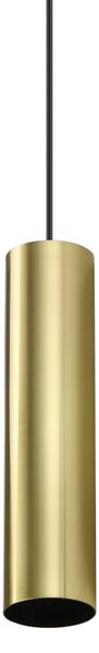 Ideal Lux Závěsné svítidlo LOOK SP1 D06 ø 6 cm, v.25cm, 1xGU10 Barva: Černá
