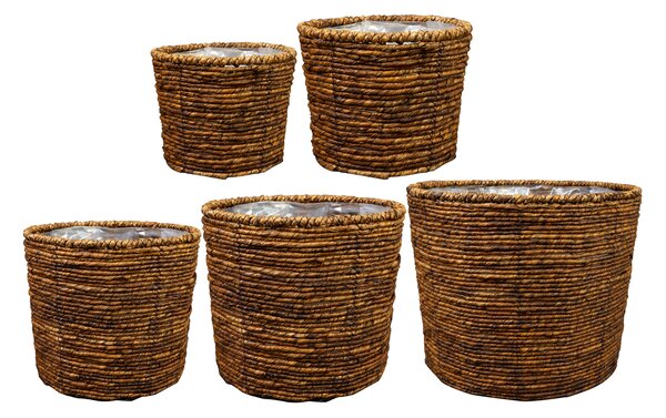 Ter Steege Sada 5 obalů Bob corn brown D41 H33