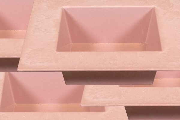 Ter Steege Square Stacy powder pink D20 H5