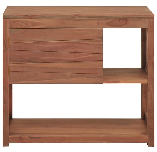 Koupelnová skříňka 85 x 40 x 75 cm masivní teakové dřevo