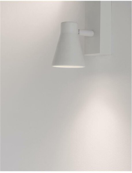 NOVA LUCE bodové svítidlo DUBLIN bílý kov GU10 2x10W 230V IP20 bez žárovky 9155811