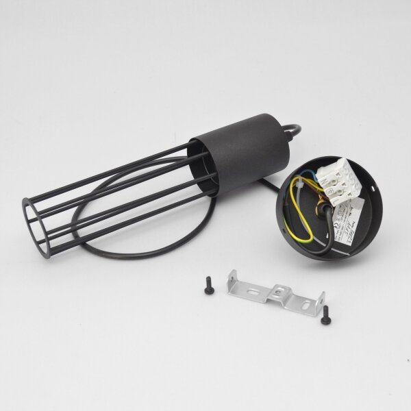 Lustr na lanku MELODY 1xE27/15W/230V černá