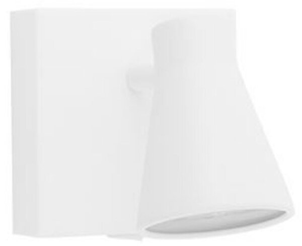 NOVA LUCE bodové svítidlo DUBLIN bílý kov vypínač na těle GU10 1x10W 230V IP20 bez žárovky 9155711