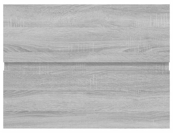 Skříňka pod umyvadlo šedá sonoma 60x38,5x45 cm kompozitní dřevo