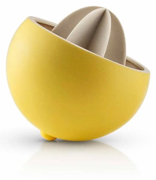Lis na citrusy Eva Solo silikonový – ruční designový odšťavňovač na citrony a limetky ve tvaru citrónu