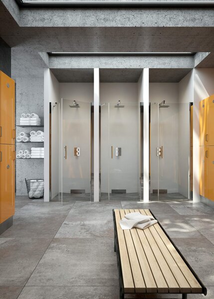 Deante Deante, podomítková termostatická sprchová sestava čtvercová + BOX, chromová, BXYZ0EAT