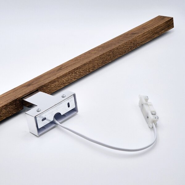Brilagi-LED Koupelnové osvětlení zrcadla WOODY MIRROR LED/15W/230V IP44 dub/chro