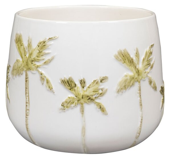 Ter Steege Obal Palm white D19 H15