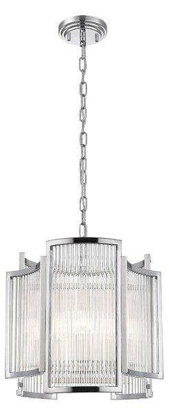 Zuma Line Luxusní závěsné křišťálové svítidlo Sergio ⌀ 35cm Barva: Chrom