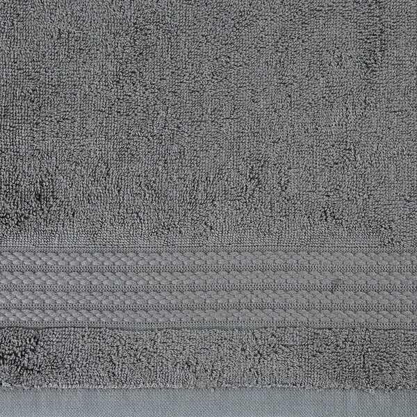 FROTÉ RUČNÍK LARIS 50X90 CM ŠEDÁ