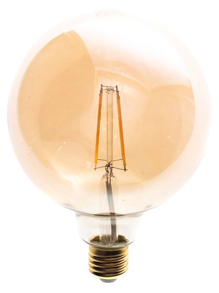Dekorační LED žárovka E27 teplá 2700k 6w 700 lm jantarová