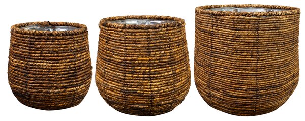Ter Steege Sada 3 obalů Bob corn brown D41 H35