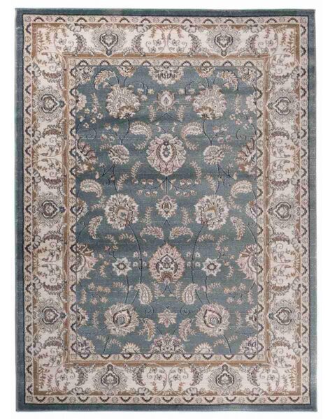 Kusový koberec klasický Hanife modrý 300x400cm