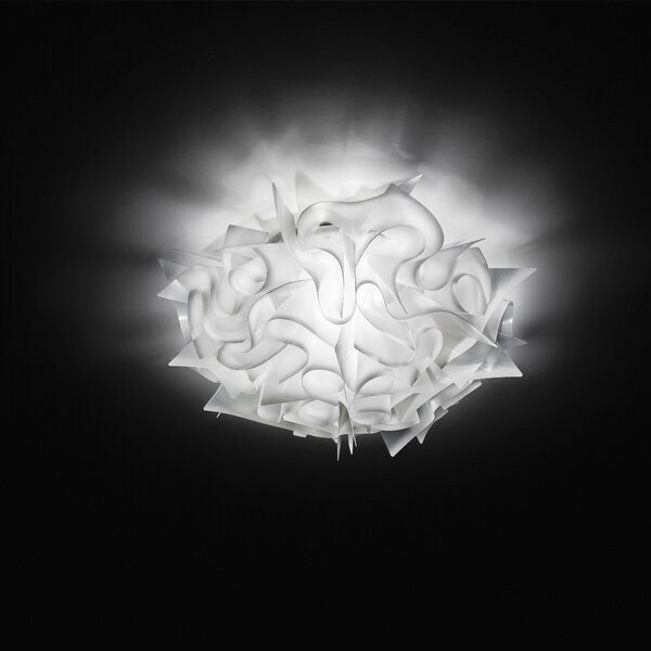 SLAMP VELCS00WHT00000000EU Veli opal mini, stropní svítidlo z bílého opalflexu, 2x6W E14, prům. 32cm