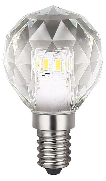 Dekorační LED žárovka E14 neutrální 4000k 3w 330 lm crystal